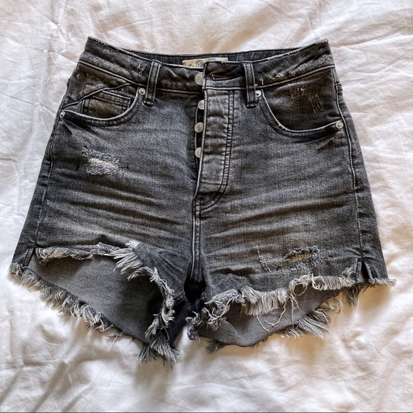 Free people curvy vintage jean shorts - Picture 4 of 6